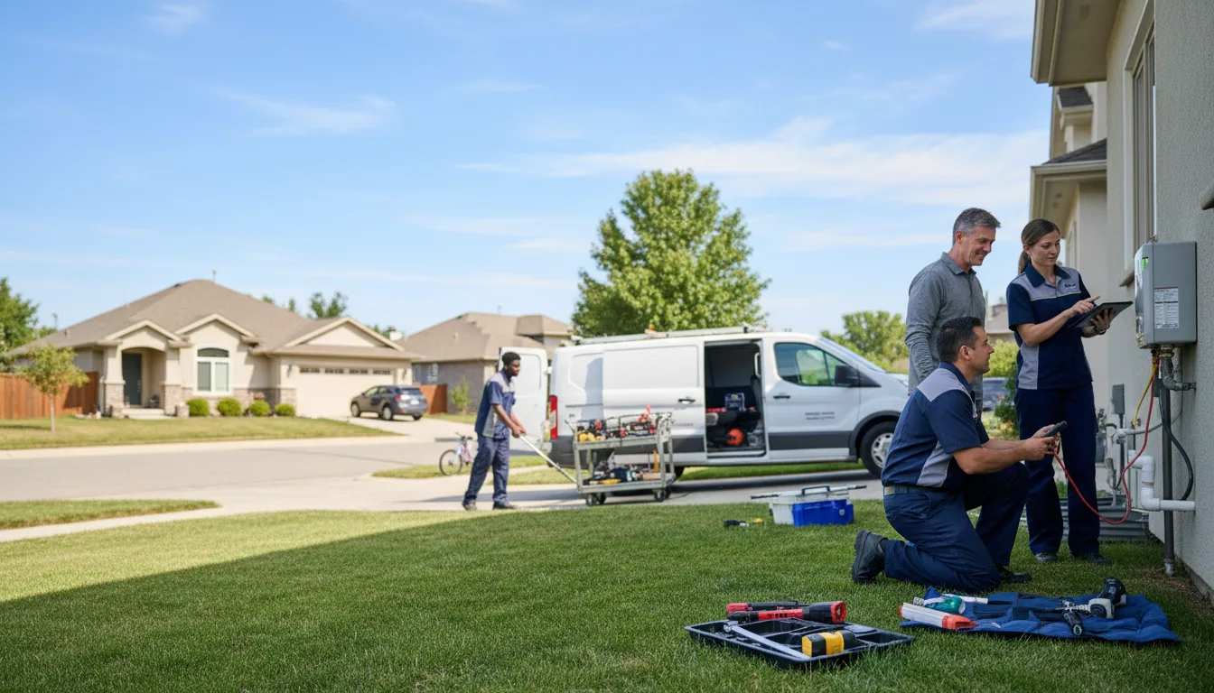Tankless water heater service in Mcdougal, AR